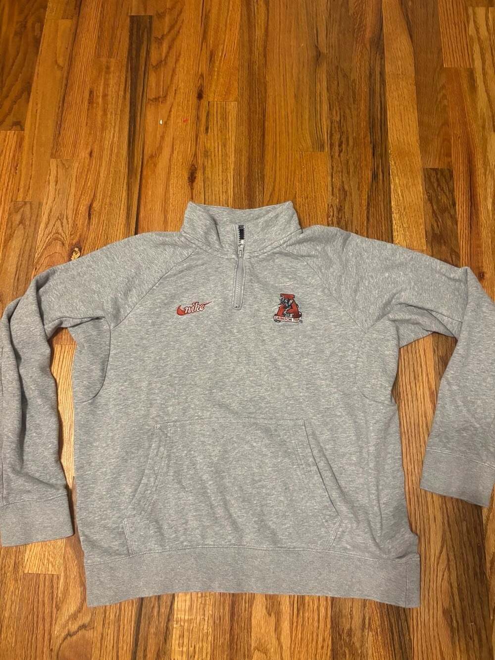 Nike Alabama Crimson Tide Quarter-Zip Fleece Pullover